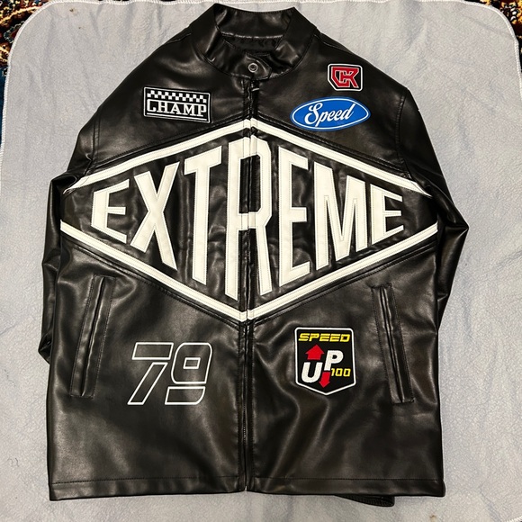 Extreme Black Racing Jacket - Picture 4 of 4